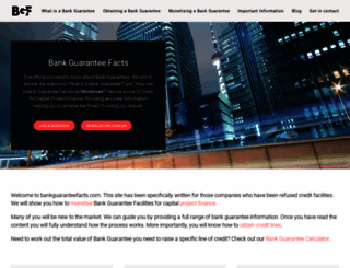 bankguaranteefacts.com screenshot