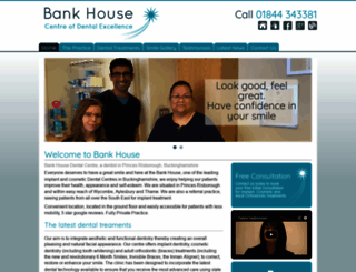 bankhousedentistry.co.uk screenshot