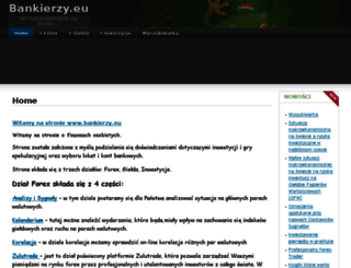 bankierzy.eu screenshot