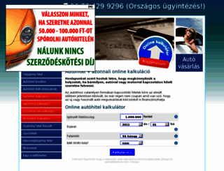 bankihitelek.com screenshot