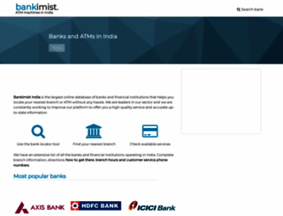 bankimistindia.com screenshot