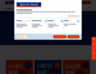 banking.sparda-sw.de screenshot