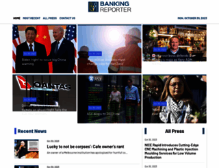 bankingreporter.com screenshot