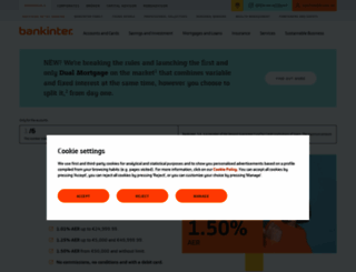 bankinter.com screenshot