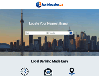 banklocator.ca screenshot