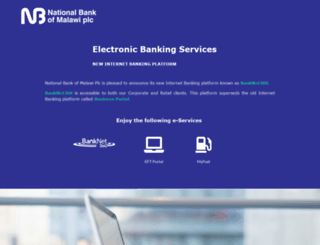 banknet.co.mw screenshot