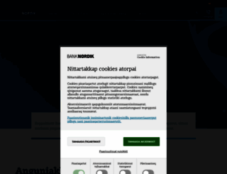 banknordik.dk screenshot