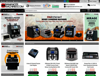 banknotemachines.com screenshot