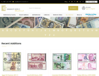 banknoteworld.org screenshot