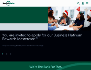 bankofclarke.bank screenshot