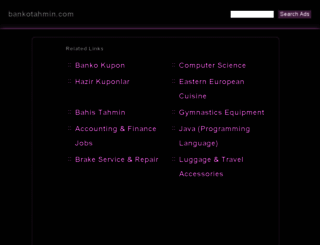 bankotahmin.com screenshot