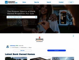 bankownedproperties.org screenshot