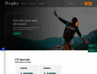 bankpeoples.com screenshot