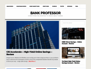 bankprofessor.com screenshot