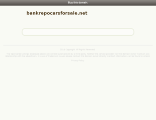 bankrepocarsforsale.net screenshot