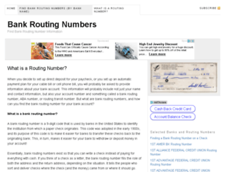 bankroutingnumber.net screenshot