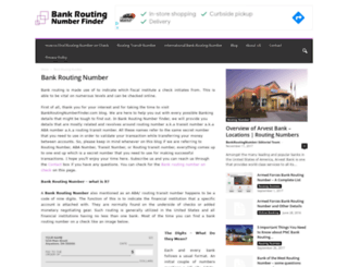 bankroutingnumberfinder.com screenshot