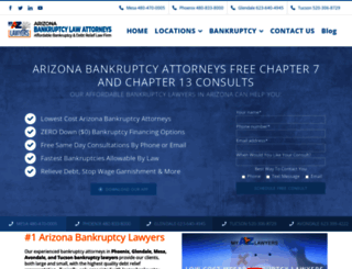 bankruptcy-az.com screenshot
