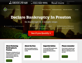 bankruptcyclinic.co.uk screenshot