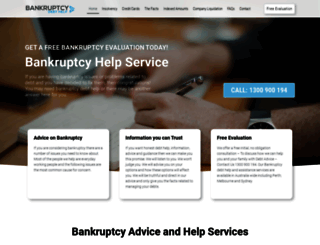 bankruptcydebthelp.com.au screenshot