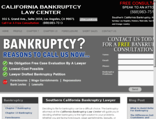 bankruptcylalaw.com screenshot