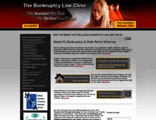 bankruptcylawclinic.net screenshot