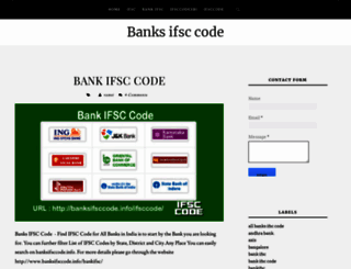 banksifsccodeinfo.blogspot.in screenshot
