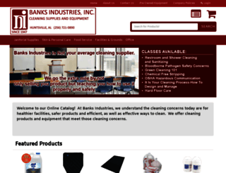 banksindustries.com screenshot
