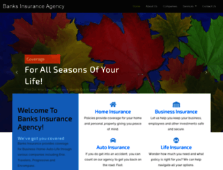 banksinsurance.com screenshot