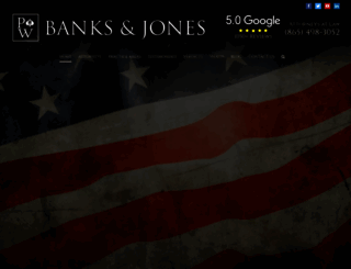 banksjones.com screenshot