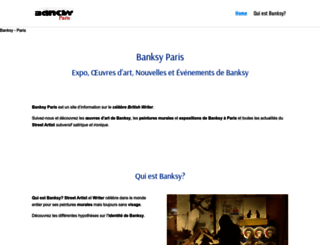 banksy-paris.com screenshot
