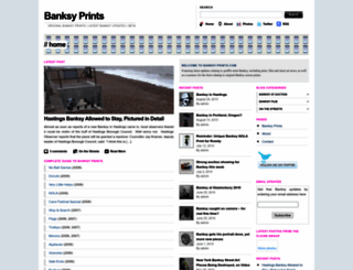 banksy-prints.com screenshot
