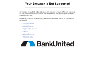 bankunited.customercarenet.com screenshot