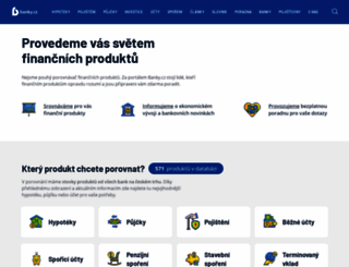 banky.cz screenshot