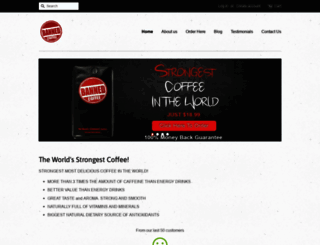 banned-coffee.myshopify.com screenshot