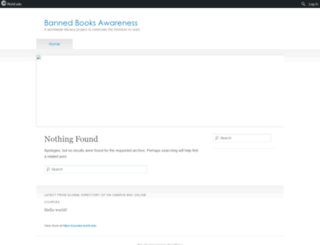 bannedbooks.world.edu screenshot