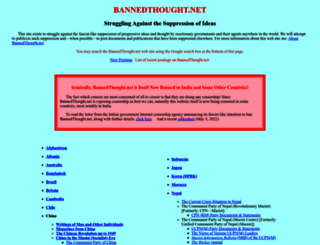 bannedthought.net screenshot