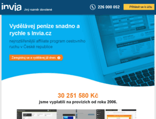banner.invia.cz screenshot