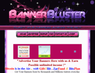 bannerbluster.com screenshot