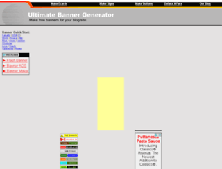 bannergenerator.org screenshot