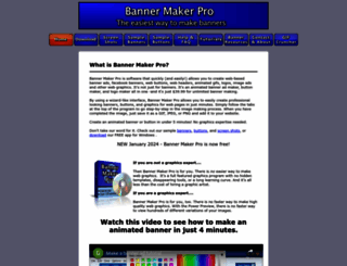bannermakerpro.com screenshot