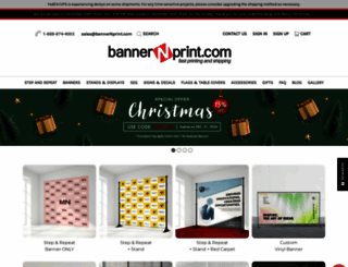 bannernprint.com screenshot