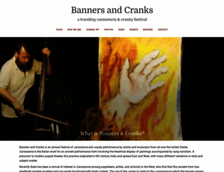 bannersandcranks.org screenshot
