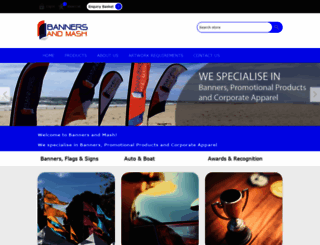 bannersandmash.com.au screenshot