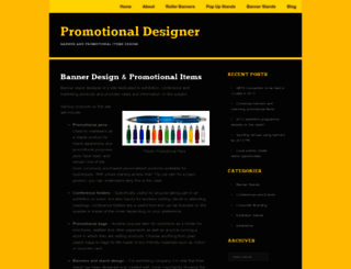 bannerstanddesigner.wordpress.com screenshot