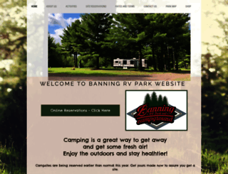 banningrvpark.com screenshot