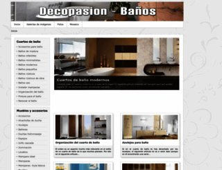 banos.decopasion.com screenshot