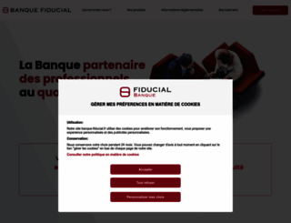 banque-fiducial.fr screenshot