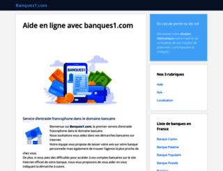 banques1.com screenshot