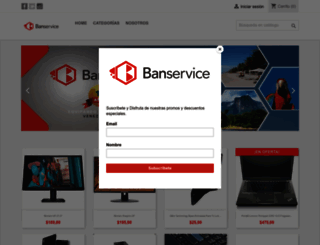banservice.com.ve screenshot